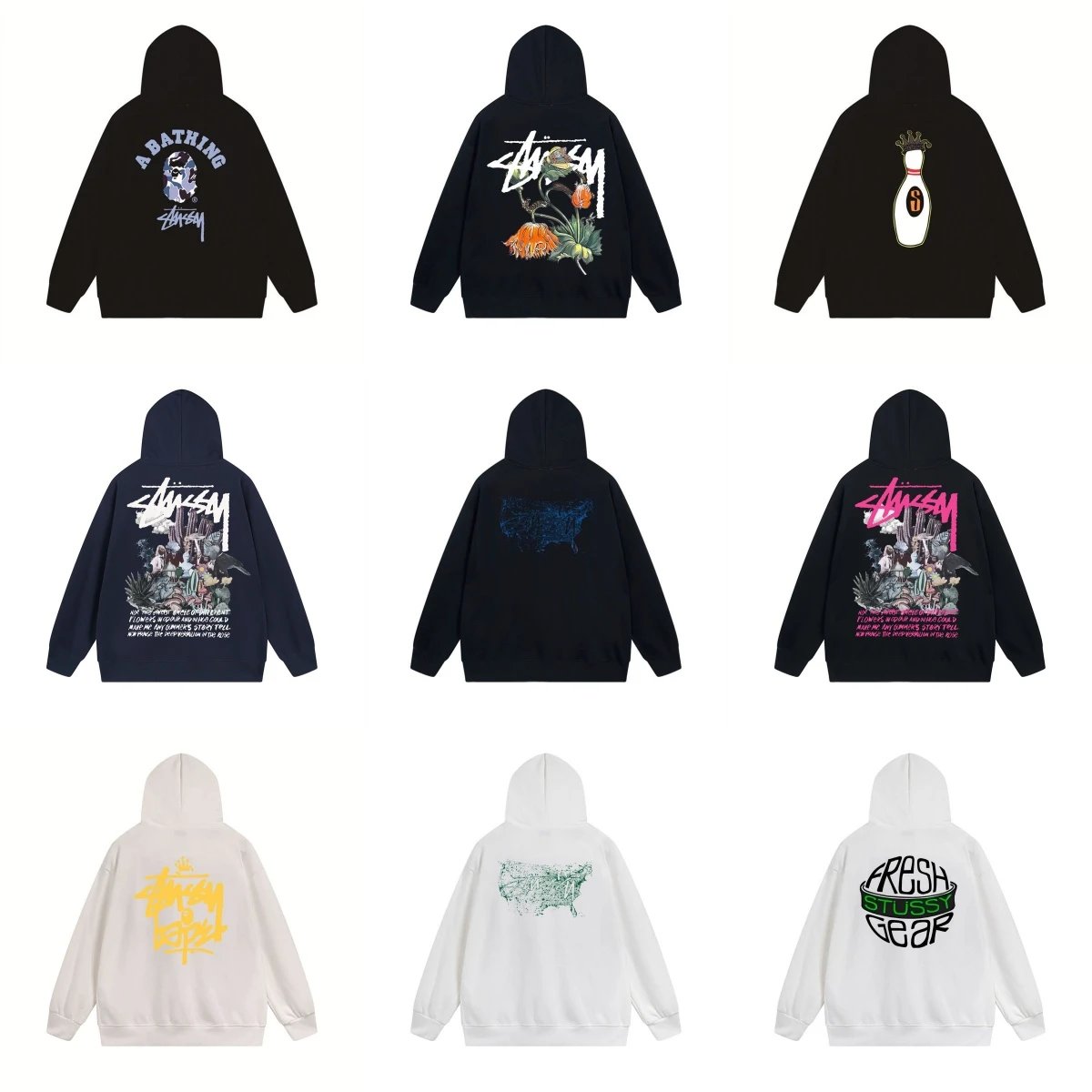 Fashion All-in-one Printed Hoodie 12211-008 (XP2)