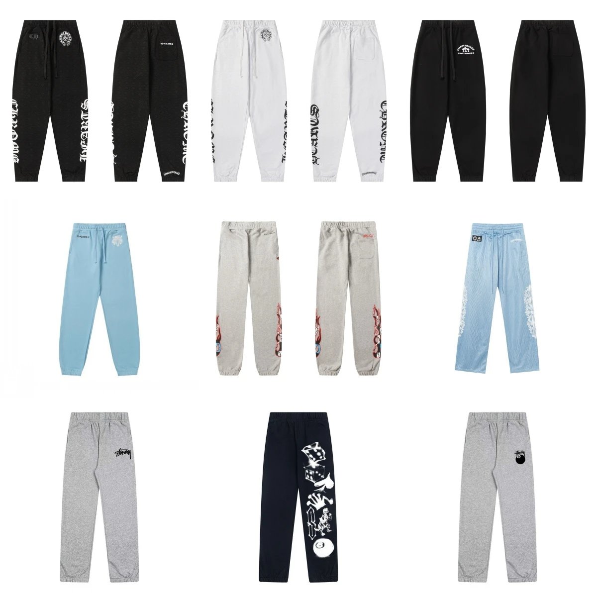 Stylish all-in-one sweatpants 121312-007