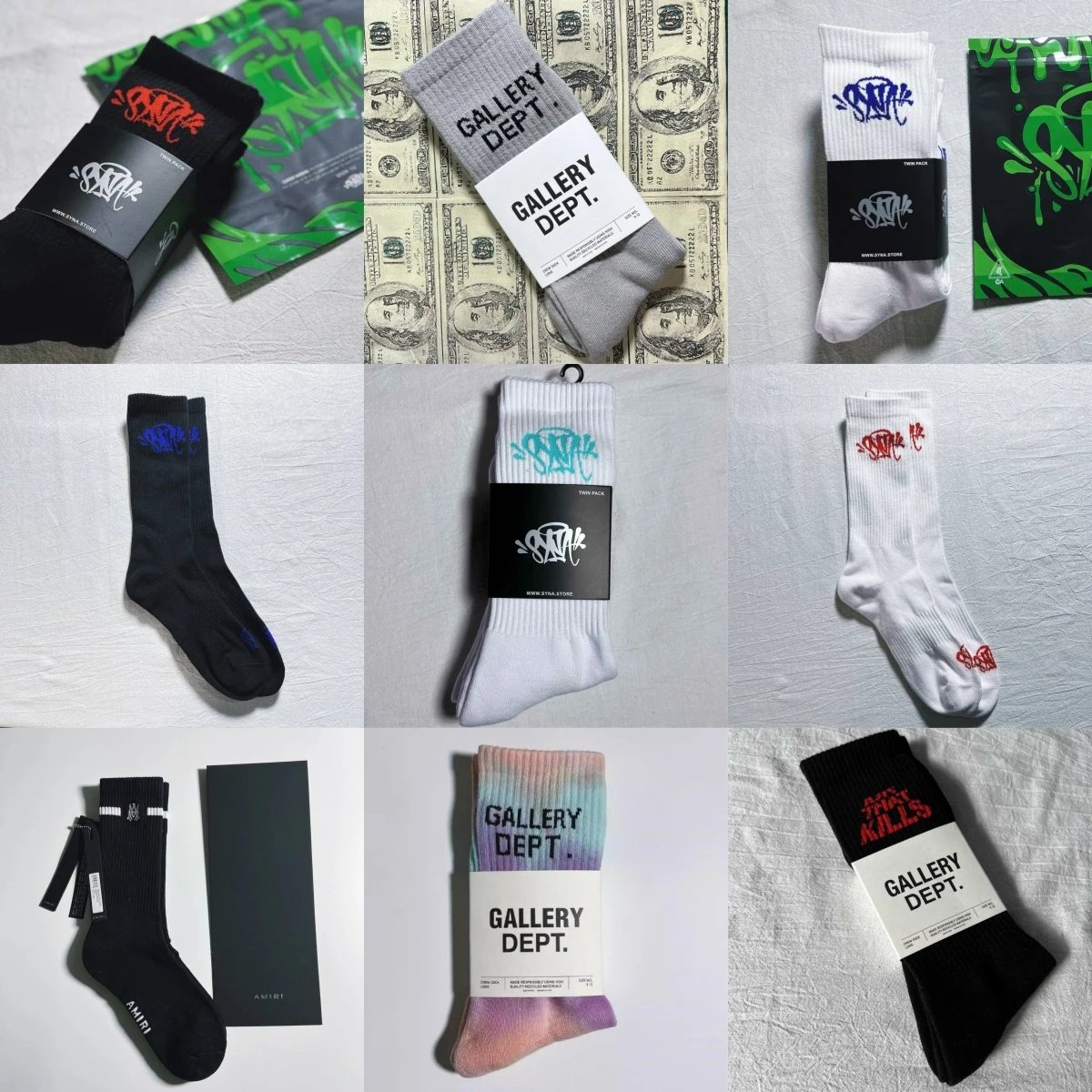 Stylish socks go with everything 12410-007