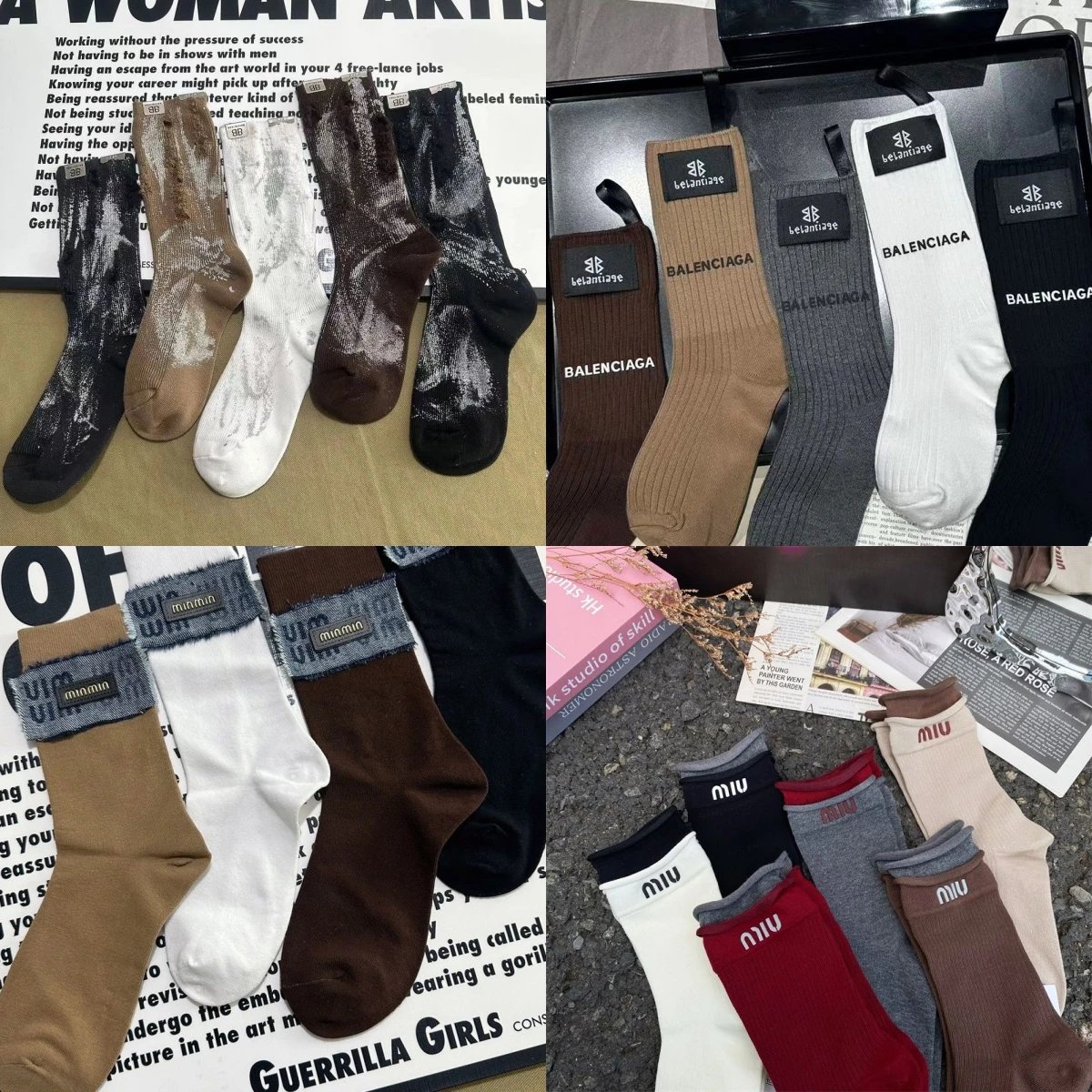 Stylish socks go with everything 11291-007