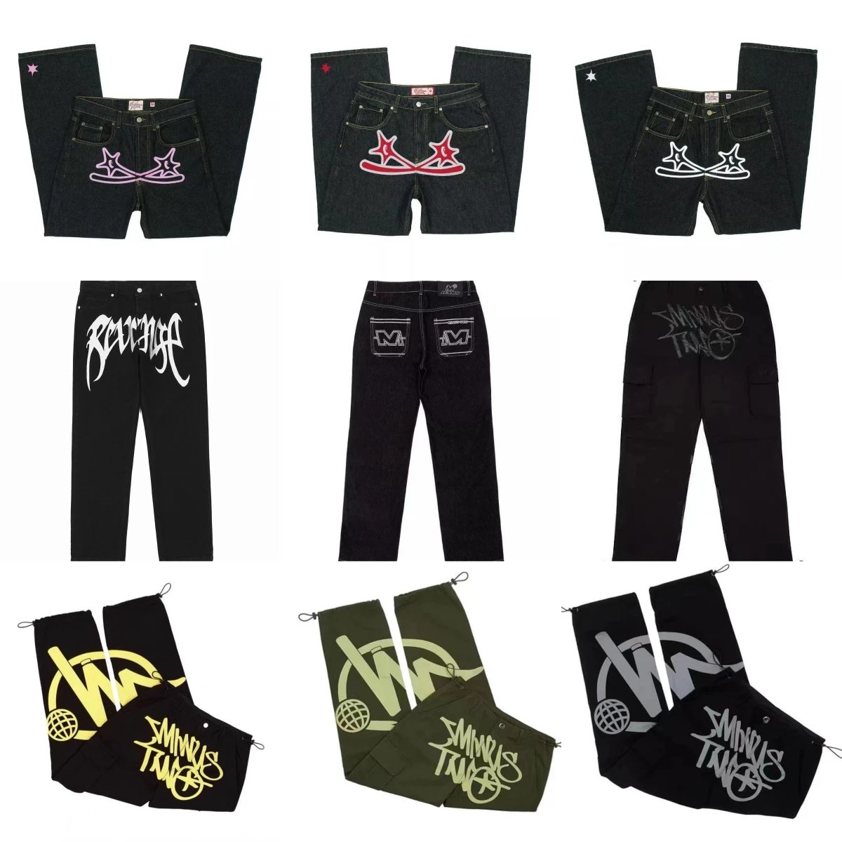 Stylish casual pants 1122-007
