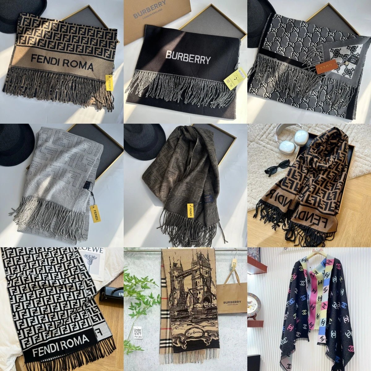 Stylish scarves go with everything 121215-007