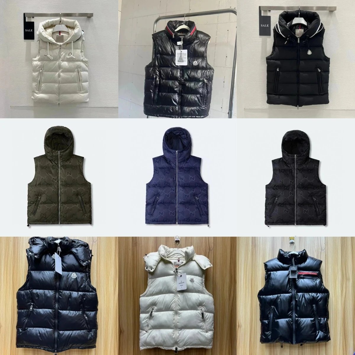 Down jacket vest, same style 103012-006（Wo）