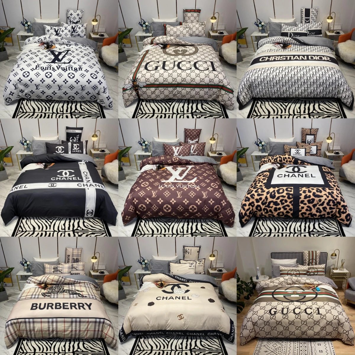 Four-piece bed sheet set 102315-007（xp1)