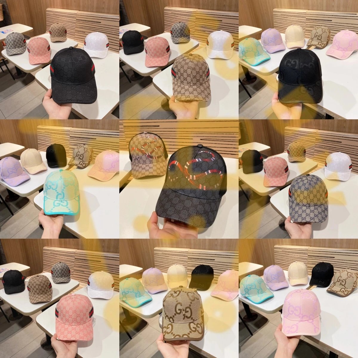 Casual and fashionable hat 10-SQ002GI（MZGC）