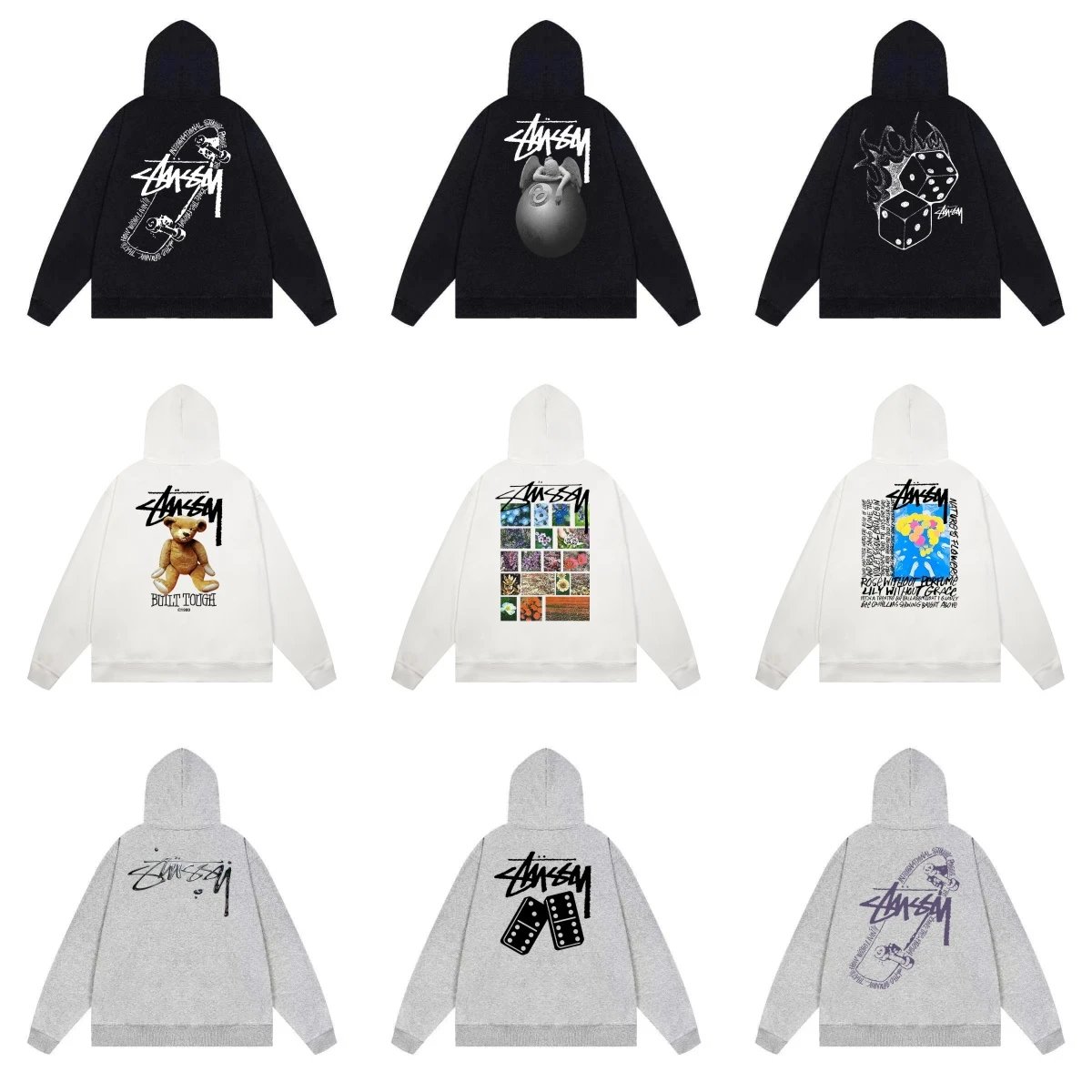 loose and Autumn and winter hoodie 8-003