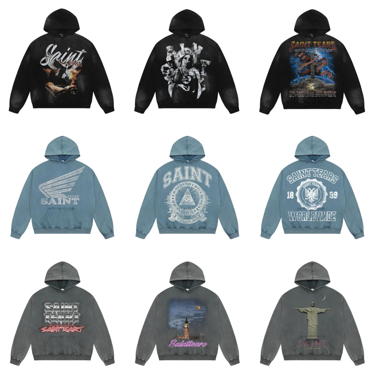 Casual all-in-one hoodie 8305-007