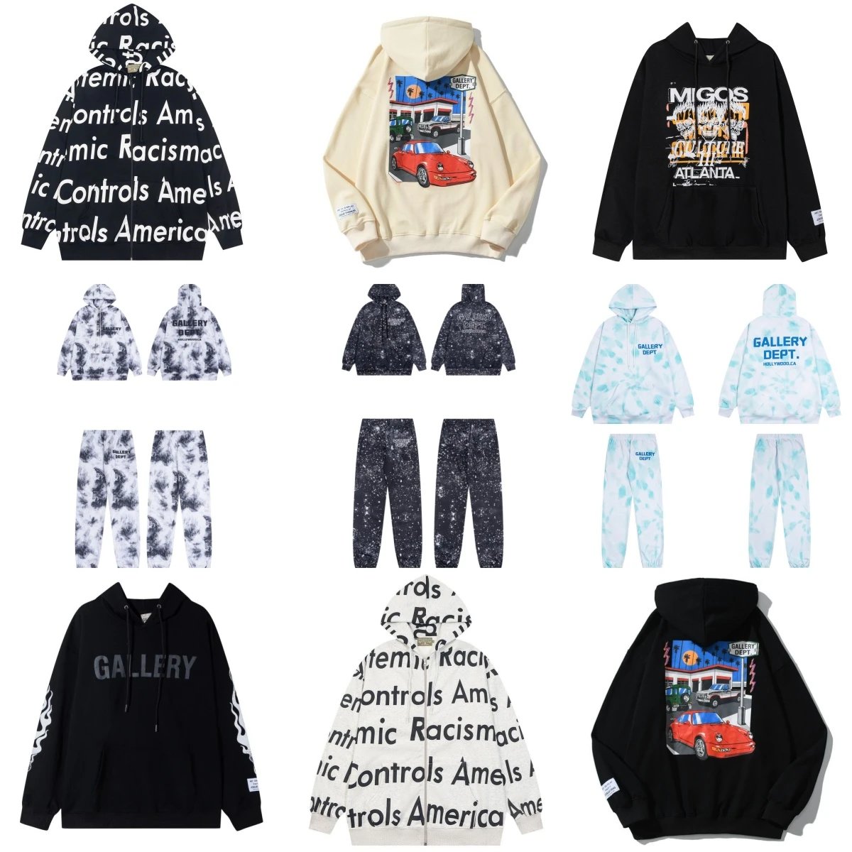 Fashion all-match sweater suit 007