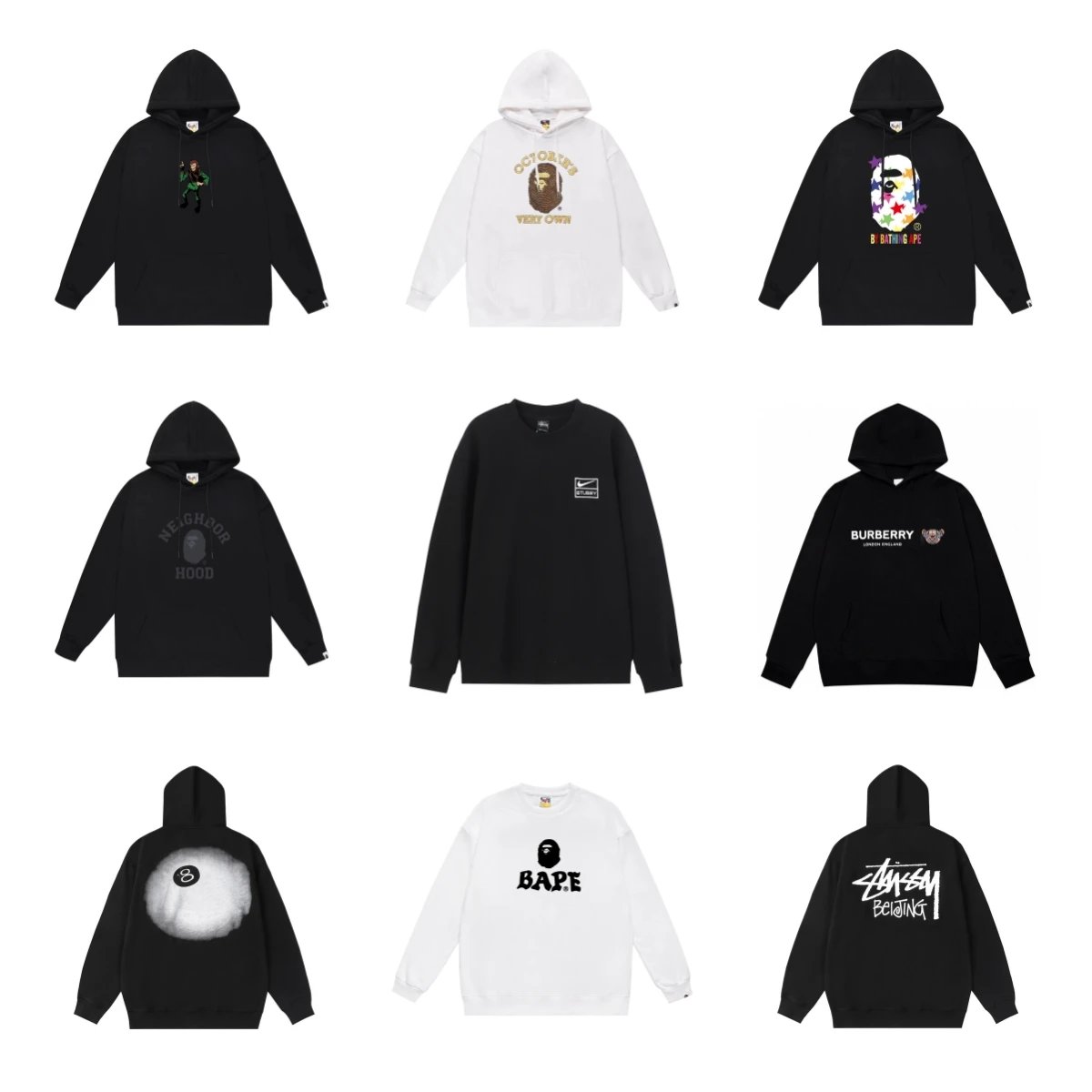 Fashionable and versatile sweatshirt-00717