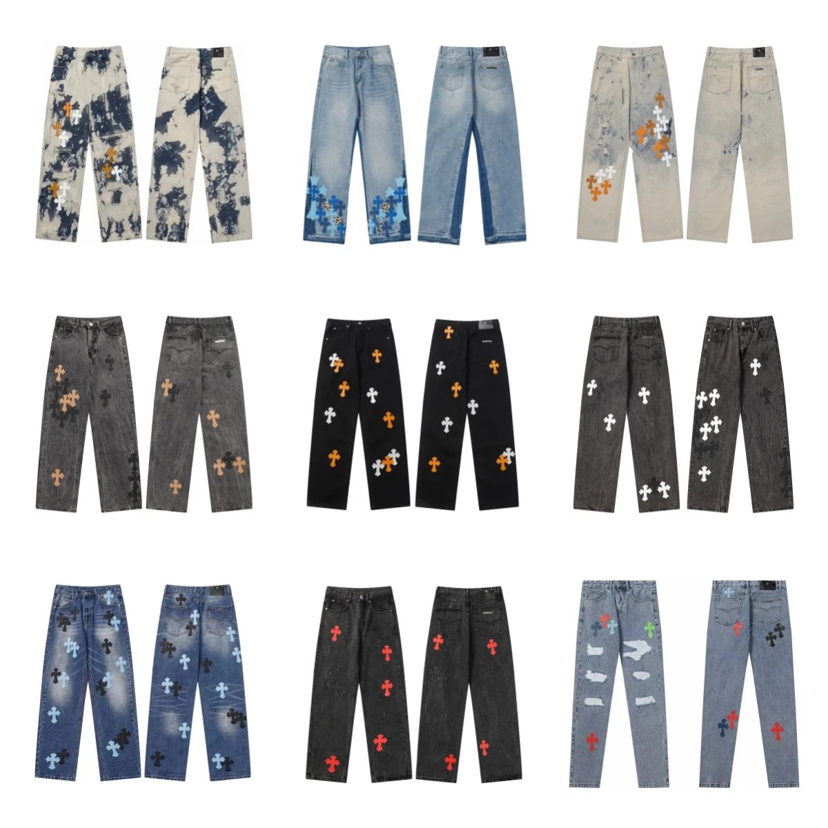 Trendy high street jeans c1-SQ002