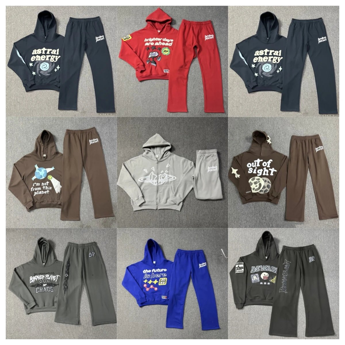 Fashionable and versatile sweatshirt set-SQ02