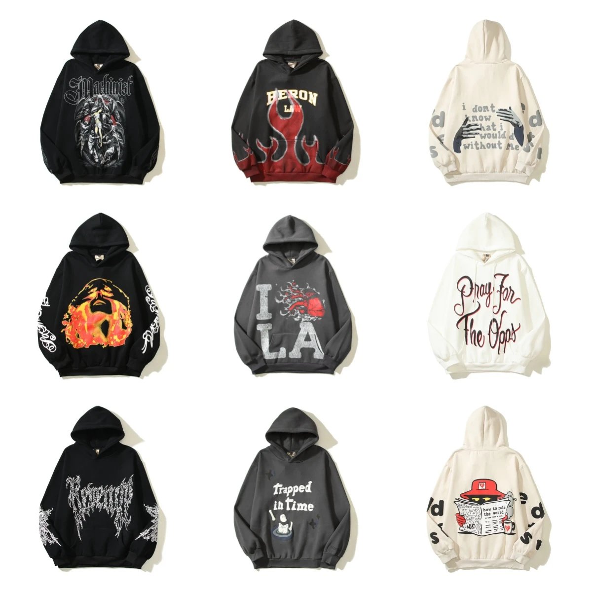 Stylish and versatile hoodie 2-003