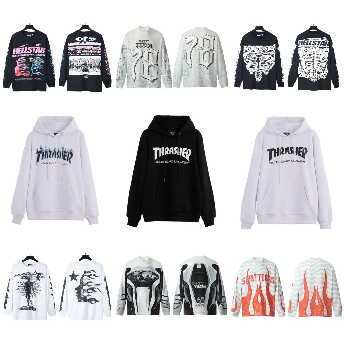 Casual all-in-one hoodie 8304-007