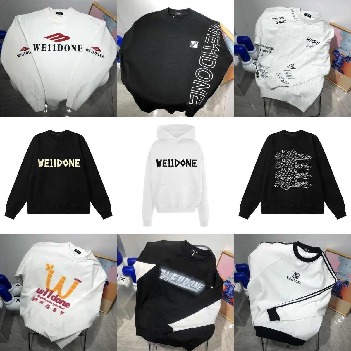 Trend and loose hoodie 3-003