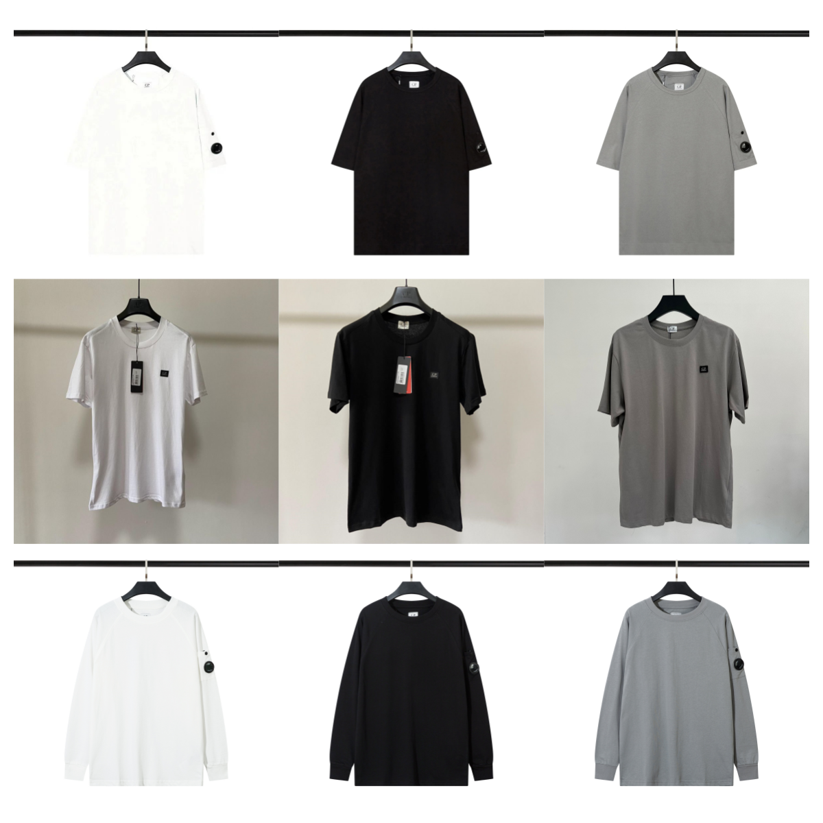 Summer American Korean version of casual loose round neck