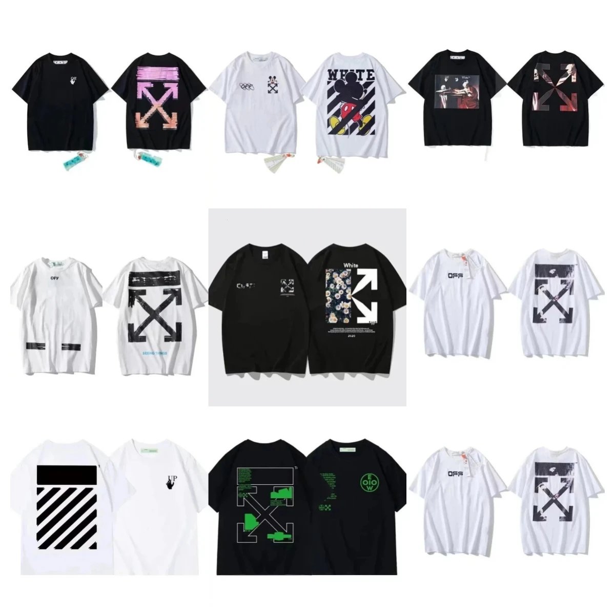 W T-shirt.  OW-SYX-DXX-OWF-001