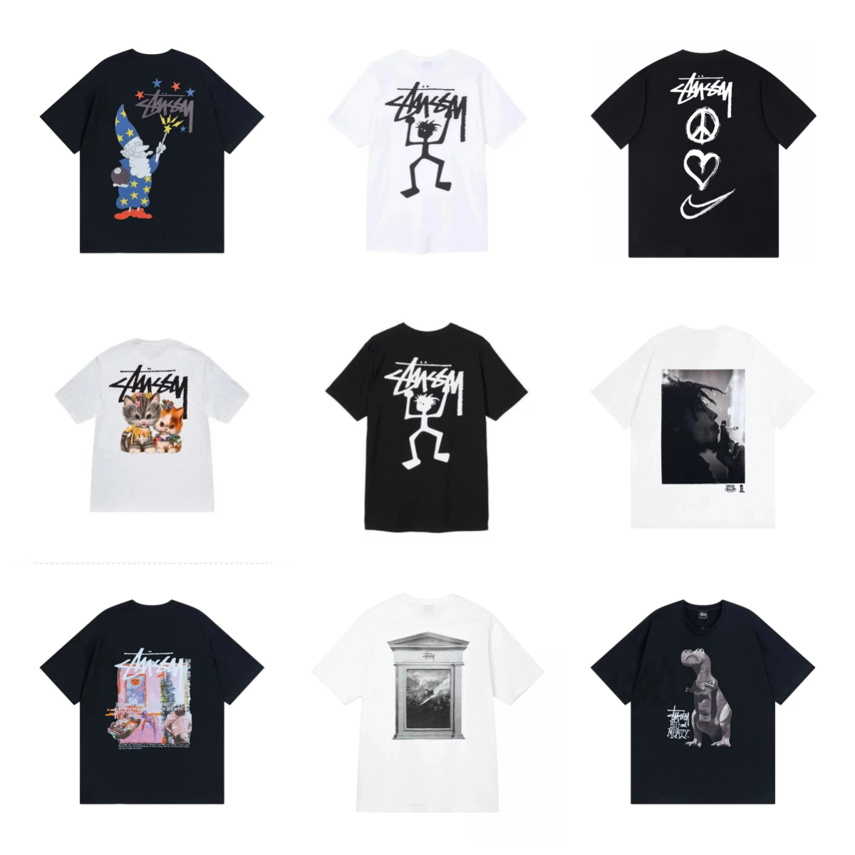 T-shirt fashion brand cotton top street