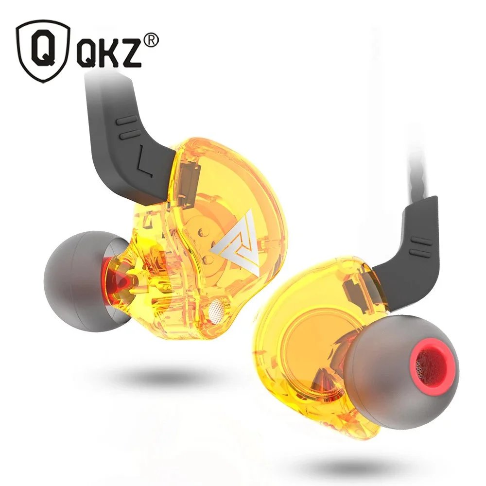 QKZ AK6运动耳机入耳式线控带麦重低音手机耳机魔音-SQ002 HB