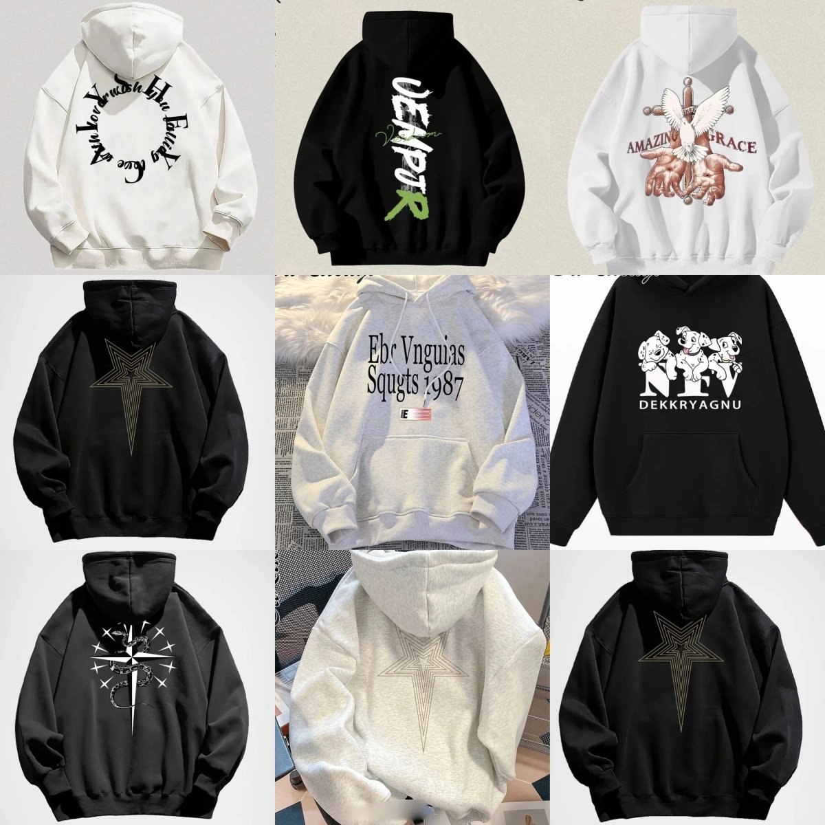 Fashionable casual sweatshirt-SQ 002 2 ph
