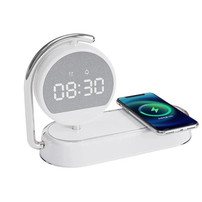 Desktop three-in-one mobile phone wireless night light-SQ 002