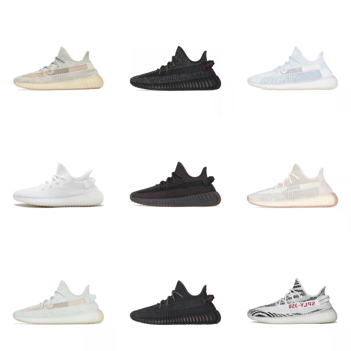 Limited color scheme shoes