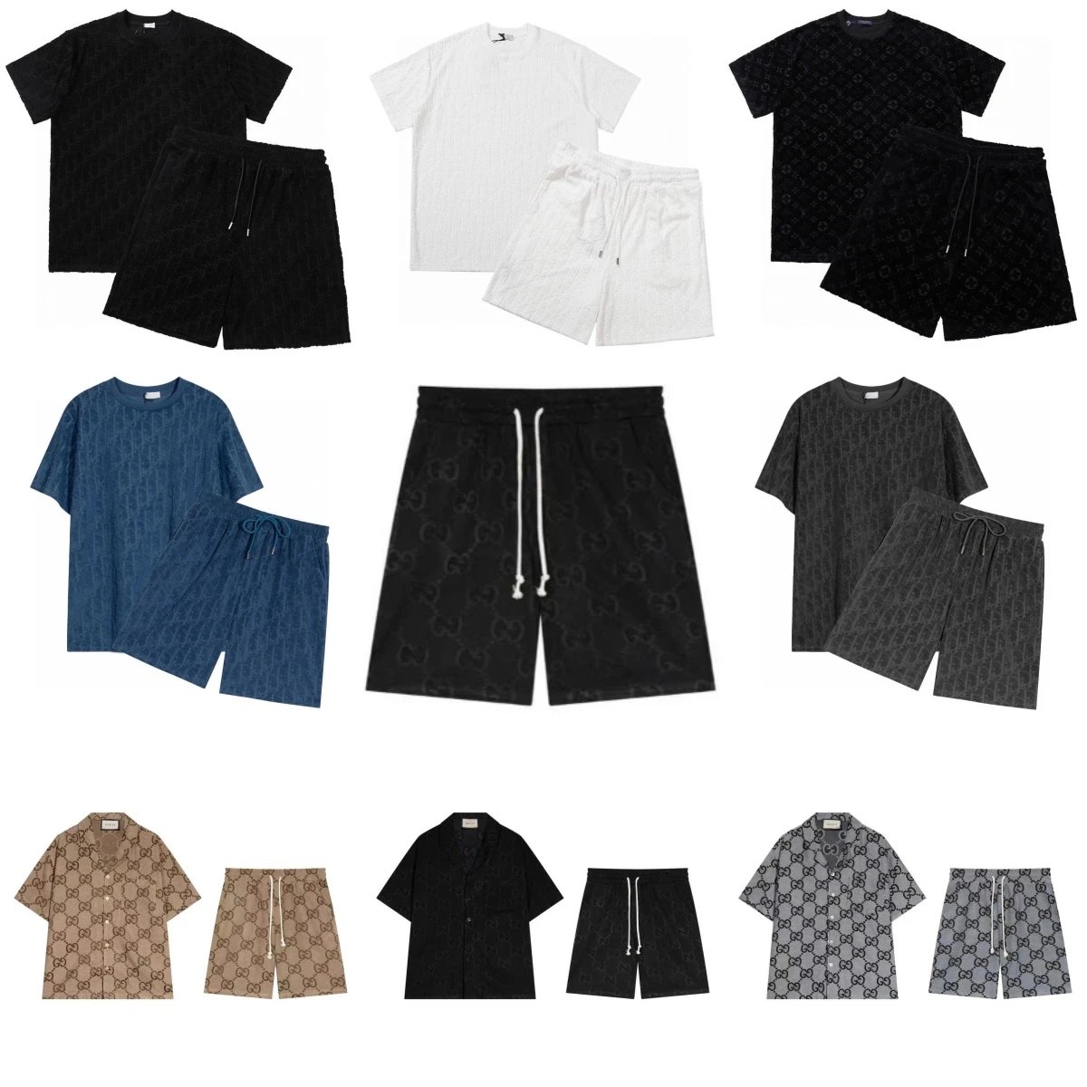 All-match fashion casual short sleeve suit 13-SQ 002（CPGC）